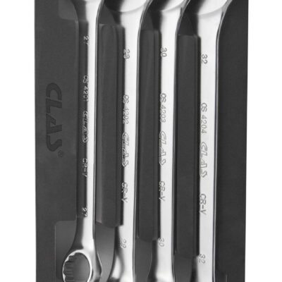 Insert 4 clés mixtes 27, 29, 30 et 32mm CrV DIN ISO 3113 - OS 4200 - CLAS Equipements