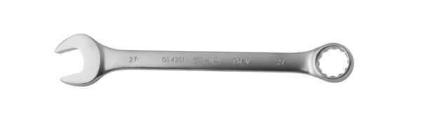 Clé mixte 27mm 12 pans CrV DIN ISO 3113 - OS 4201 - CLAS Equipements
