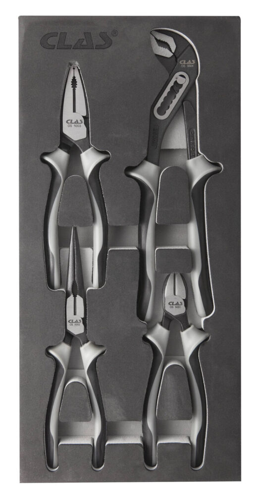 Insert 4 pinces en acier 1060 haute résistance - OS 5000 - CLAS Equipements