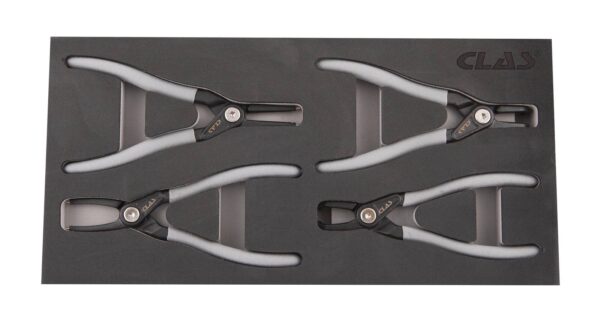 Insert 4 pinces circlips 7" intérieur-extérieur DIN ISO 5256 et DIN ISO 5254 - OS 5200 - CLAS Equipements – Image 2