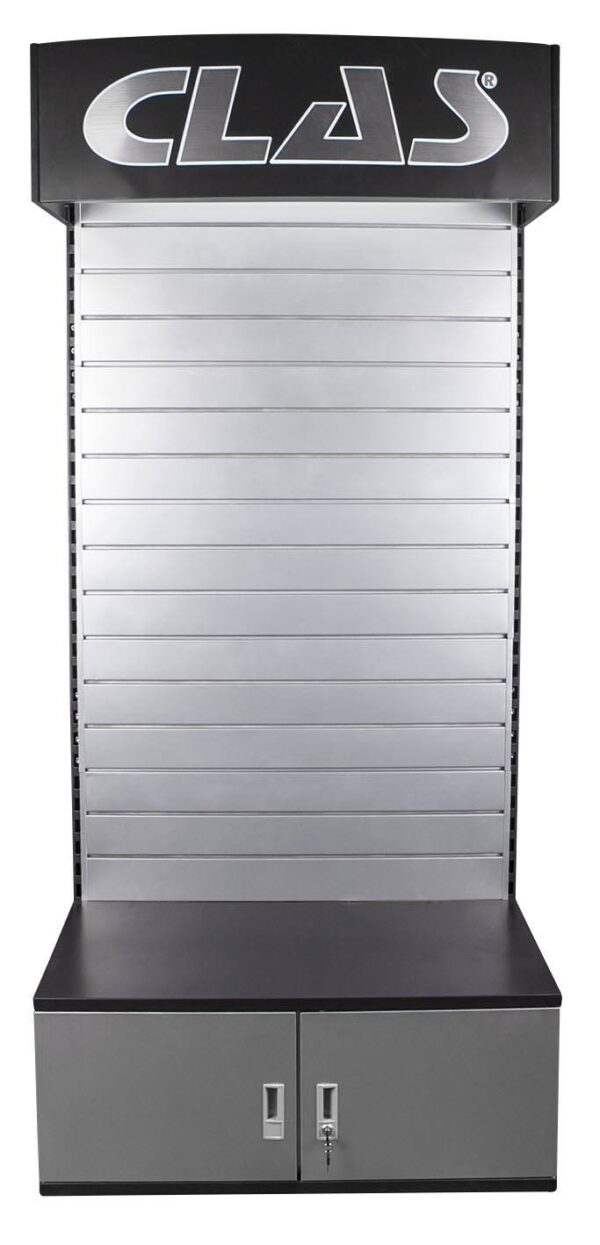 Présentoir rétroéclairé 1000 x 2200 x 450mm - PR 2017 - CLAS Equipements