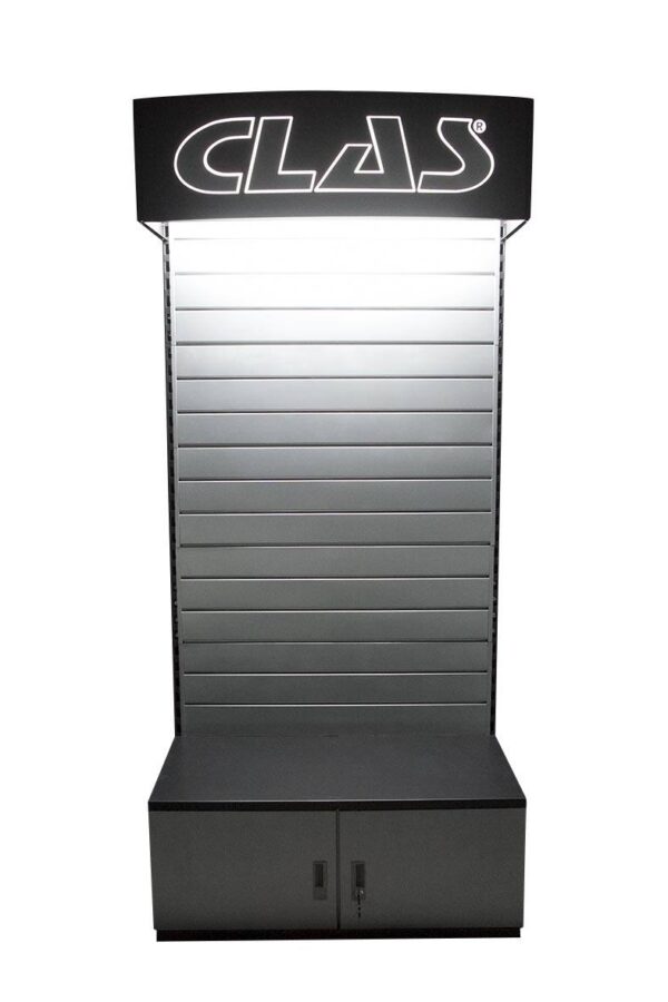 Présentoir rétroéclairé 1000 x 2200 x 450mm - PR 2017 - CLAS Equipements – Image 2