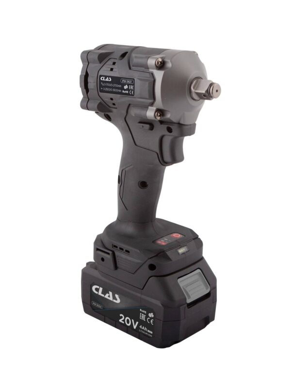 Boulonneuse 1/2" 620nm 20v brushless + 2 batteries 4ah + chargeurBoulonneuse 1/2" 620nm 20v brushless + 2 batteries 4ah + chargeur- PW 0620 - CLAS Equipements – Image 3