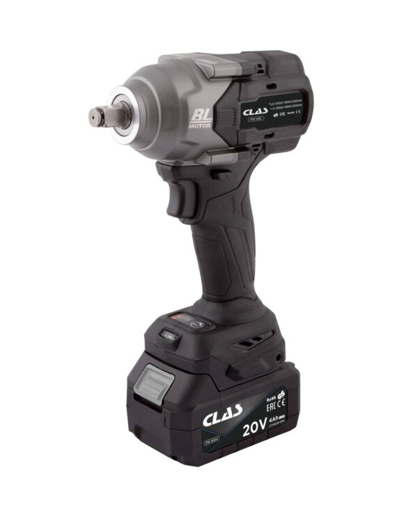 Boulonneuse 1/2" 1080nm 20v brushless + 2 batteries 4ah + chargeurBoulonneuse 1/2" 1080nm 20v brushless + 2 batteries 4ah + chargeur- PW 1080 - CLAS Equipements