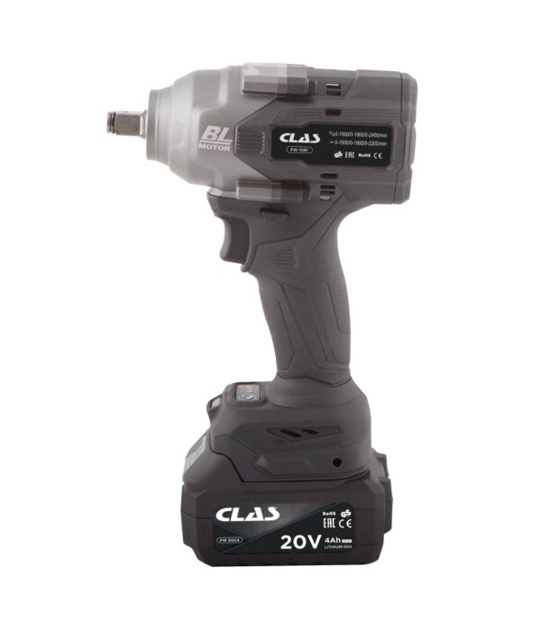 Boulonneuse 1/2" 1080nm 20v brushless + 2 batteries 4ah + chargeurBoulonneuse 1/2" 1080nm 20v brushless + 2 batteries 4ah + chargeur- PW 1080 - CLAS Equipements – Image 2