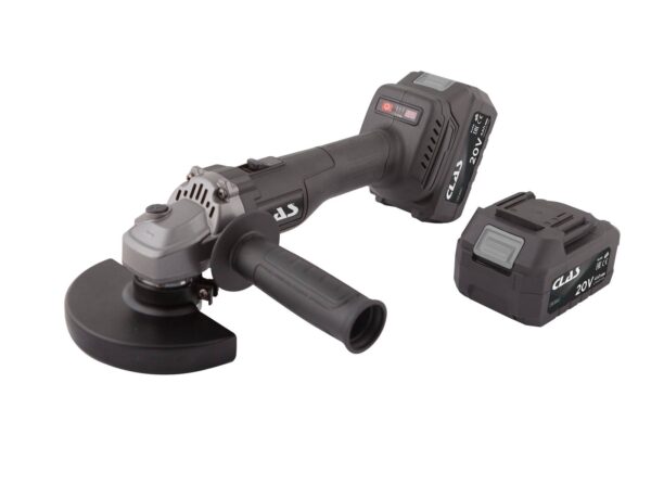 Meuleuse d'angle 125mm 20v brushless + 2 batteries 4ah + chargeurMeuleuse d'angle 125mm 20v brushless + 2 batteries 4ah + chargeur- PW 3125 - CLAS Equipements – Image 4