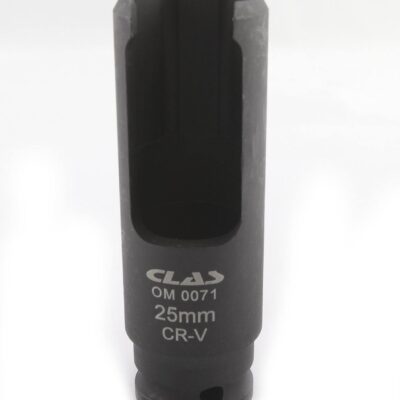 Douille fendue 25mm 1/2" CrV pour extracteurs d'injecteurs - SA 0011 - CLAS Equipements