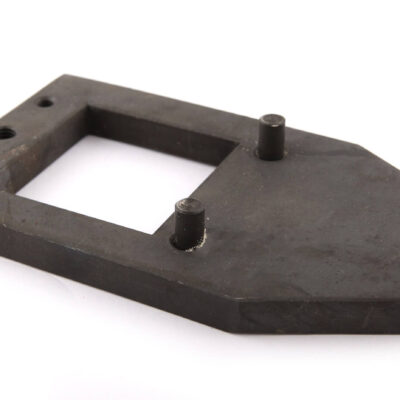 Plaque de verrouillage carrée pour monte/démonte pneus - SA 0176 - CLAS Equipements