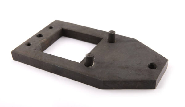 Plaque de verrouillage carrée pour monte/démonte pneus - SA 0176 - CLAS Equipements