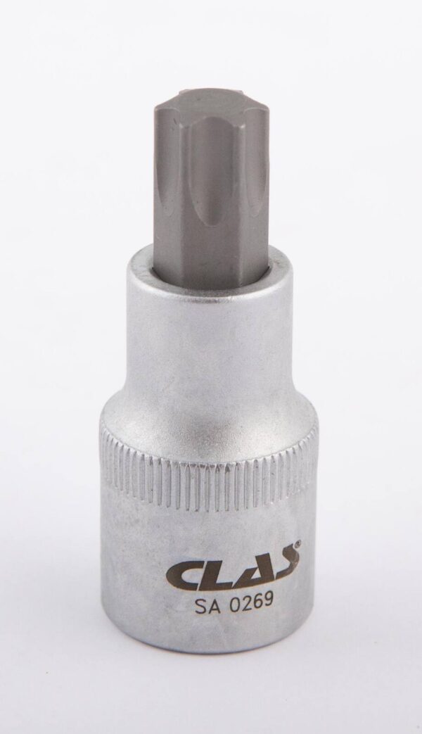 Douille embout torx T55 L.55mm 1/2'' CrV - SA 0269 - CLAS Equipements