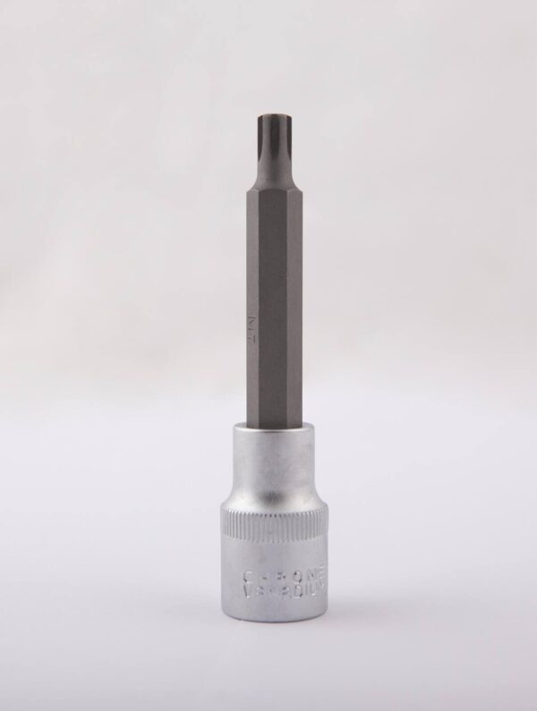 Douille embout ribe M7 L.100mm 1/2'' CrV - SA 0307 - CLAS Equipements