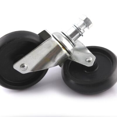 Paire de roues pivotantes ø125x32mm pour grue OH 0338 - SA 0341 - CLAS Equipements