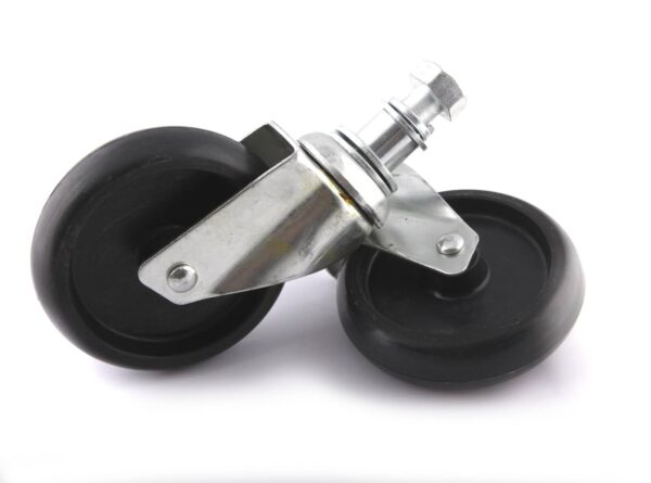 Paire de roues pivotantes ø125x32mm pour grue OH 0338 - SA 0341 - CLAS Equipements