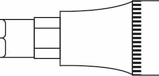 Douille embout héxagonal 17mm L.55mm 1/2'' CrV - SA 0377 - CLAS Equipements