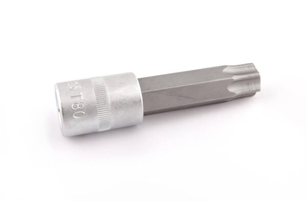 Douille embout torx percée T80 L.100mm 1/2'' CrV - SA 0407 - CLAS Equipements