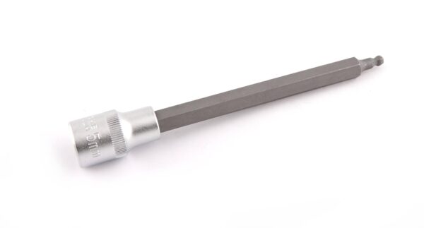 Douille embout héxagonal sphérique 5mm L.160mm 1/2'' CrV - SA 0421 - CLAS Equipements