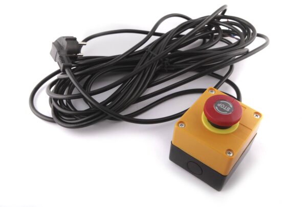 Bouton d'arrêt d'urgence coup de poing + câble pour groupe EG 0423, EG 0422, EG 0428, EG 3200 - SA 0439 - CLAS Equipements