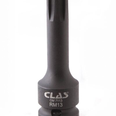 Douille embout choc ribe M13 L.78mm 1/2'' Cr-Mo - SA 0457 - CLAS Equipements