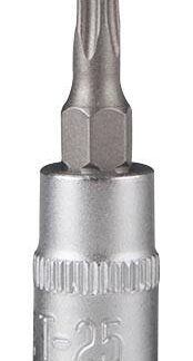 Douille embout TS25 L.37mm 1/4'' CrV - SA 0462 - CLAS Equipements