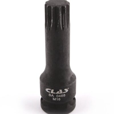 Douille embout choc XZN M16 L.78mm 1/2" Cr-Mo - SA 0468 - CLAS Equipements