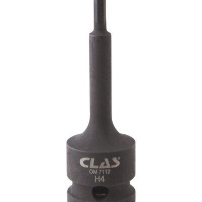 Douille embout choc héxagonale 4mm L.78mm 1/2" Cr-Mo - SA 0476 - CLAS Equipements