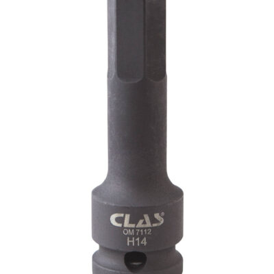 Douille embout choc héxagonale 14mm L.78mm 1/2" Cr-Mo - SA 0482 - CLAS Equipements