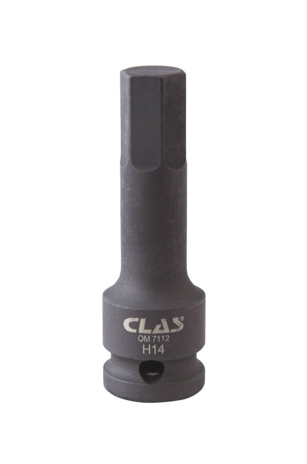 Douille embout choc héxagonale 14mm L.78mm 1/2" Cr-Mo - SA 0482 - CLAS Equipements
