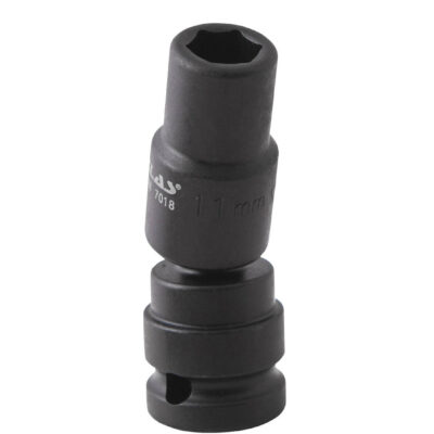 Douille cardan choc héxagonale 11mm L.69mm 1/2" Cr-Mo - SA 0489 - CLAS Equipements