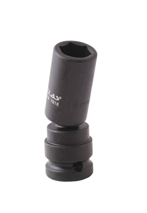 Douille cardan choc héxagonale 14mm L.69mm 1/2" Cr-Mo - SA 0492 - CLAS Equipements