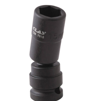 Douille cardan choc héxagonale 15mm L.69mm 1/2" Cr-Mo - SA 0493 - CLAS Equipements
