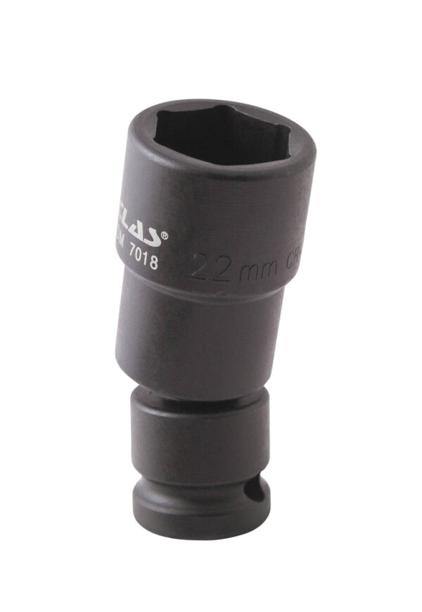 Douille cardan choc héxagonale 22mm L.72.5mm 1/2" Cr-Mo - SA 0498 - CLAS Equipements
