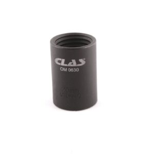 Douille filetage inversé 20mm L.38mm 1/2" Cr-Mo - SA 0633 - CLAS Equipements