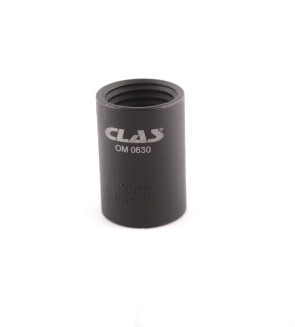 Douille filetage inversé 20mm L.38mm 1/2" Cr-Mo - SA 0633 - CLAS Equipements