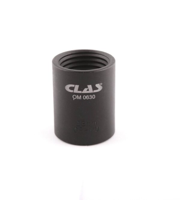 Douille filetage inversé 23mm L.38mm 1/2" Cr-Mo - SA 0635 - CLAS Equipements