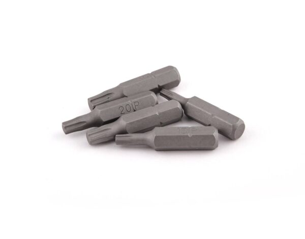 Composition de 5 embouts torx plus EP10-15-20-25-30 x L. 25 mm x Q. 6,35 mm - SA 0647 - CLAS Equipements