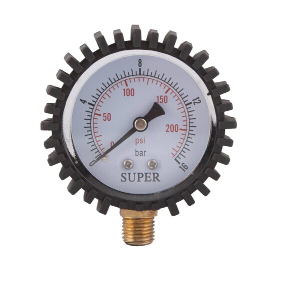 Manomètre pression 0-16 bar pour canon à air 19L OP 0659 - SA 0659 - CLAS Equipements