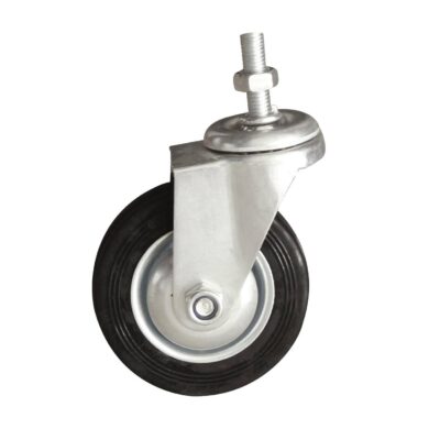 Paire de roues pivotantes ø100x30mm pour chariots OC 0711 et chevalets OC 0716 - SA 0712 - CLAS Equipements