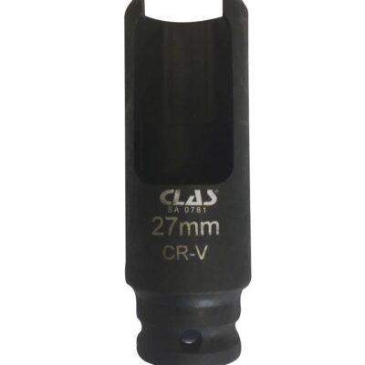 Douille fendue 27mm 1/2" CrV pour extracteurs d'injecteurs - SA 0781 - CLAS Equipements