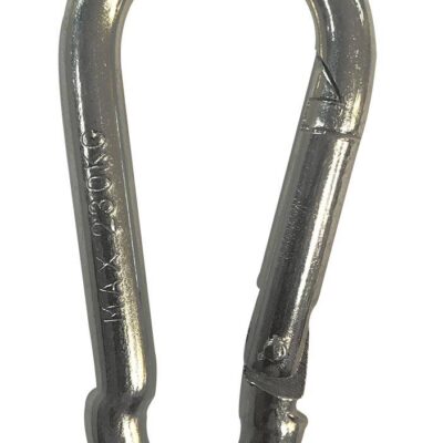 Mousqueton 8x80mm charge 230kg pour levier d'exercice sur train avant OM 8096, OM 8097 - SA 0898 - CLAS Equipements