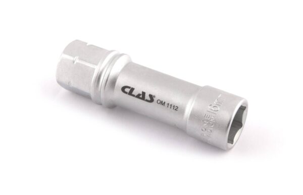 Douille traversante héxagonale 16mm L.82mm 1/2" CrV - SA 1163 - CLAS Equipements