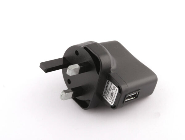 Adaptateur secteur/mural et USB 5V (version UK/GB) pour câble SA 1162 - SA 1186 - CLAS Equipements