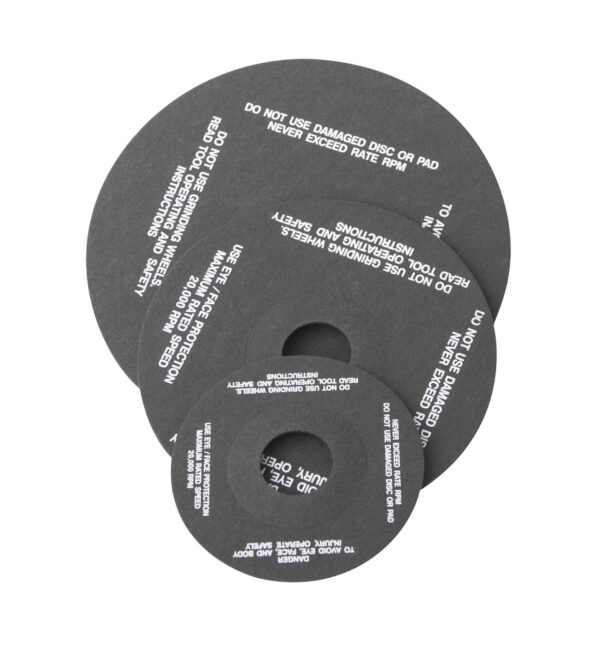 Jeu de 3 disques support 75, 100 et 125 mm pour disqueuse OP 1214 - SA 1214 - CLAS Equipements