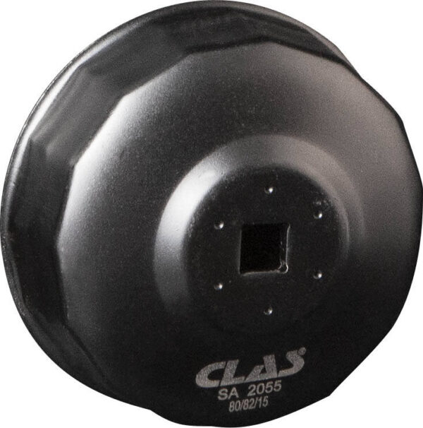 Douille filtres à huile 80/82x15 mm 3/8" - SA 2055 - CLAS Equipements