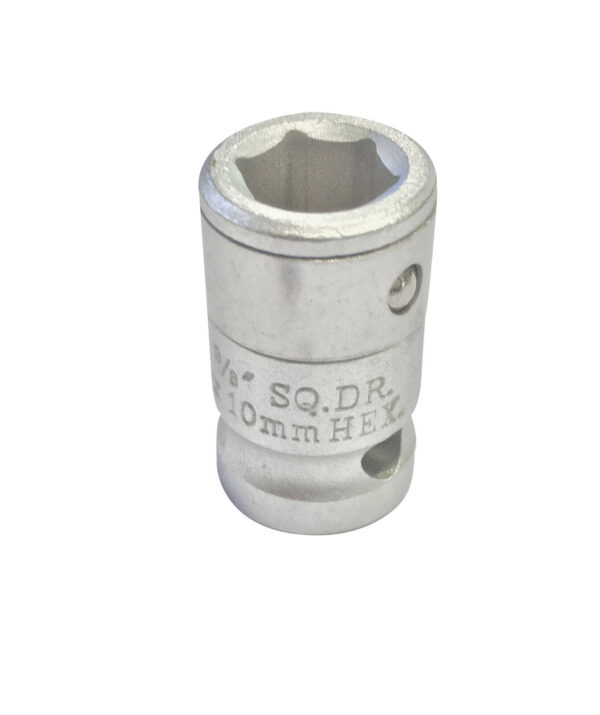 Porte embout 10mm héxagonal 3/8'' carré CrV - SA 2311 - CLAS Equipements