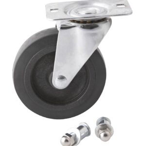 Roue pivotante ø77x20mm pour chariot de visite EG 0106 - SA 3205 - CLAS Equipements