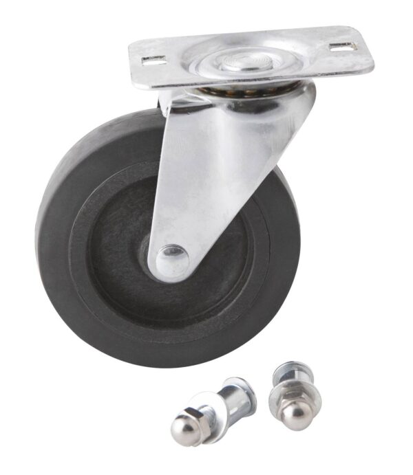Roue pivotante ø77x20mm pour chariot de visite EG 0106 - SA 3205 - CLAS Equipements