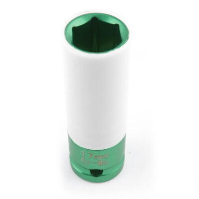 Douille choc gainée 1/2" 15mm verte Cr-Mo pour jantes - SA 5015 - CLAS Equipements