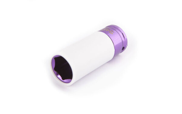 Douille choc gainée 1/2" 22mm violette Cr-Mo pour jantes - SA 5021 - CLAS Equipements – Image 2