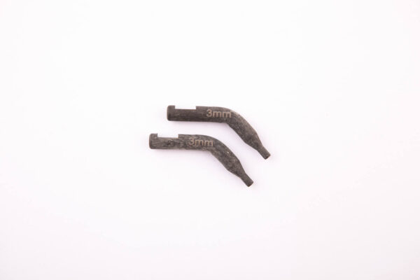 Paire d'embouts coudé 45° 3.0mm du coffret pince circlips OS 5105 - SA 5113 - CLAS Equipements