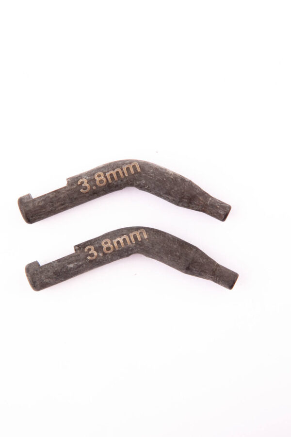 Paire d'embouts coudé 45° 3.8mm du coffret pince circlips OS 5105 - SA 5115 - CLAS Equipements